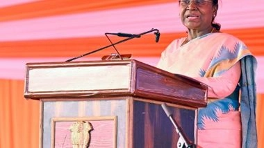 India News | President Murmu Extends Greetings on Eve of Mahavir Jayanti, Urges Citizens to Adopt Bhagwan Mahavir's Five Principles