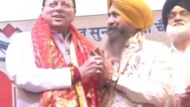 India News | Uttarakhand CM Attends Chaiti Mela in Kashipur; Highlights Cultural Significance