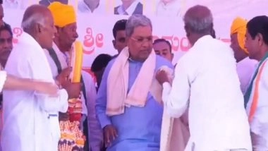 India News | Bagalkot Bypoll InKarnataka: CM Siddaramaiah Campaigns for Congress Candidate Umesh Meti