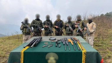 India News | Manipur: 17 Cadres Held, Arms and Explosives Seized in Joint Operations Across Districts