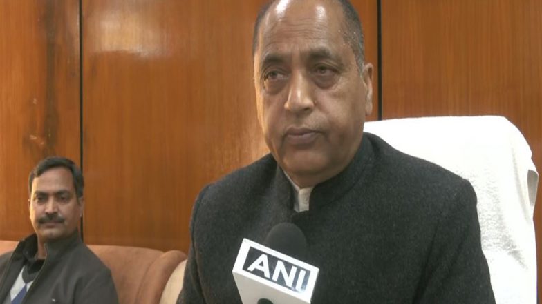India News | BJP's Jai Ram Thakur Thanks Centre for Rs 3,920 Crore Aid, Says It Will Boost Himachal's Development