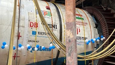India News | MP: Bhopal Metro Project Enters New Phase as Underground Tunnel Construction Work Begins