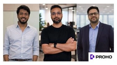 Business News |  Proho Raises $1 Million Pre-seed Funding to Scale Its AI-Powered Guaranteed Home Resale Platform Tackling Uncertainty in Property Transactions