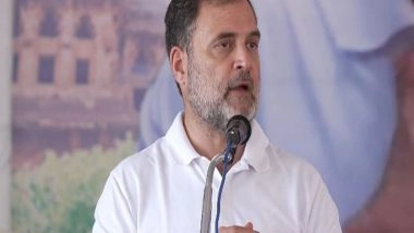 India News | Rahul Gandhi at Kannur Rally Says BJP Wants CPM-LDF to Win Kerala Assembly Polls, Alleges PM Modi Holds 'jail Keys' to CM Vijayan