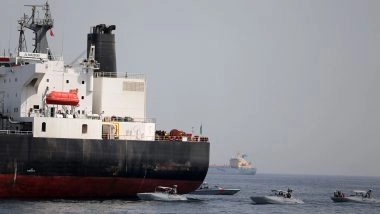 World News | Fire Extinguished on Kuwaiti Oil Tanker Hit by Drone Attack in Dubai Waters