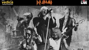 Business News | Vedica Brings Premium Hydration to Def Leppard's India Tour Across Three Cities