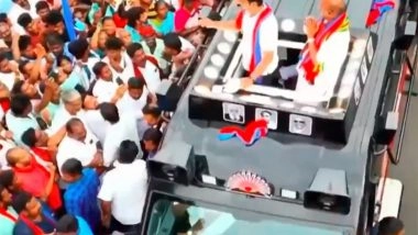 India News | Tamil Nadu Dy CM Udayanidhi Stalin Campaigns in Dharmapuri Ahead of Assembly Polls