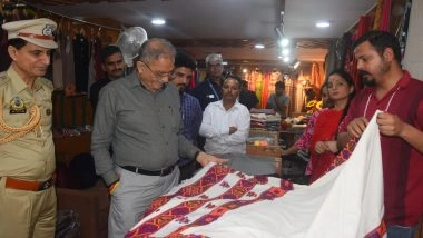 India News | Governor Kavinder Gupta Visits Himachal Emporium in New Delhi