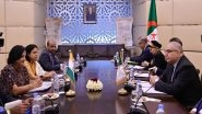 World News | India-Algeria Hold 7th Round of Foreign Office Consultations; Agree to Deepen Partnership