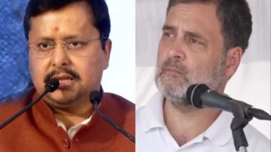 India News | Keralam Assembly Elections: BJP Promises Two Free LPG Cylinders Per Year in Manifesto; Rahul Gandhi Alleges PM 'controlling' Kerala CM