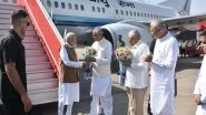 India News | Gujarat Governor, CM, Deputy CM Extend Warm Welcome to PM  Modi at Ahmedabad Airport