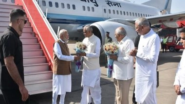 India News | Gujarat Governor, CM, Deputy CM Extend Warm Welcome to PM  Modi at Ahmedabad Airport