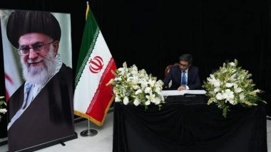 Ayatollah Ali Khamenei Death: Foreign Secretary Vikram Misri Offers Condolences Over Iran’s Supreme Leader’s Demise, Meets Iranian Envoy Mohammad Fathali (See Pics and Video)