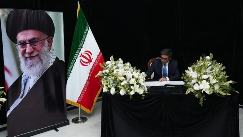 Ayatollah Ali Khamenei Death: Foreign Secretary Vikram Misri Offers Condolences Over Iran&rsquo;s Supreme Leader&rsquo;s Demise, Meets Iranian Envoy Mohammad Fathali (See Pics and Video)