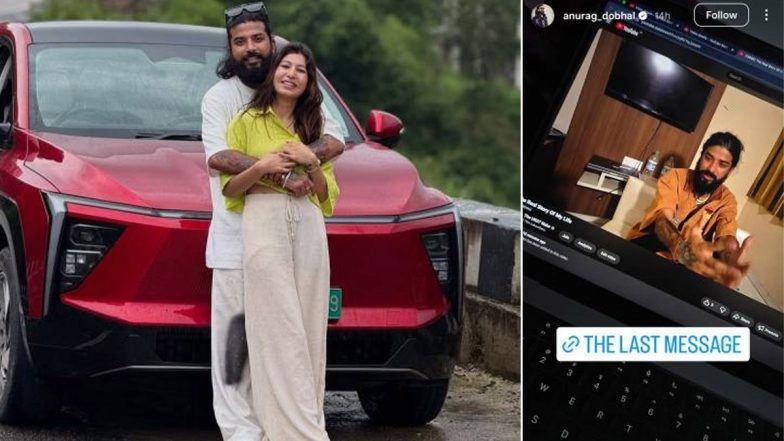 &lsquo;The Last Message&rsquo;: YouTuber Anurag Dobhal Threatens Suicide, Alleges Mental Harassment by Family Over Inter-Caste Marriage (Watch Video)