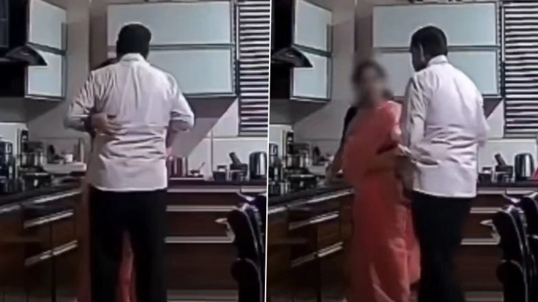 Viral Video of BR Naidu: YSRCP Demands Resignation of TTD Chairman After Clip Shows Him Romancing Woman; Naidu Calls It Deepfake