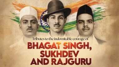 Shaheed Diwas 2026: PM Narendra Modi Pays Homage to Freedom Fighters Bhagat Singh, Sukhdev and Rajguru on Martyr's Day