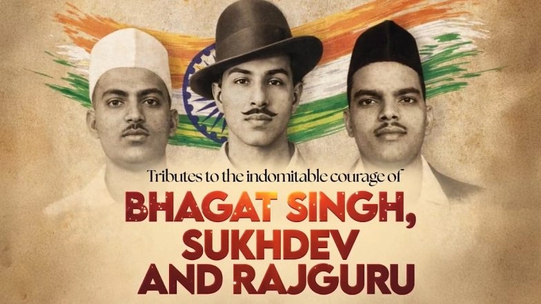 Shaheed Diwas 2026: PM Narendra Modi Pays Homage to Freedom Fighters Bhagat Singh, Sukhdev and Rajguru on Martyr's Day