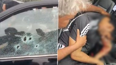 Chandigarh Shocker: Property Dealer Shot Dead Outside Gym in High Security Area; Disturbing Videos Surface