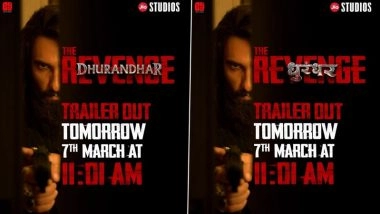 ‘Dhurandhar: The Revenge’ aka ‘Dhurandhar 2’ Trailer Out on March 7 at THIS Time (See Post)