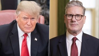 Donald Trump Shares SNL UK Sketch Showing Sir Keir Starmer ‘Terrified’ of Him (Watch Video)