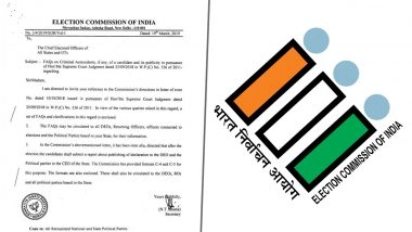 BJP Seal on EC Letter: Kerala CEO Says BJP Seal on Official Letter Was a &lsquo;Clerical Error&rsquo;
