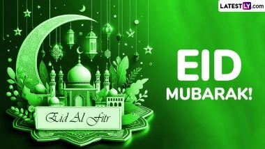 Eid al-Fitr 2026 Wishes, Eid Mubarak Greetings, Messages and HD Wallpapers To Share on Chand Raat