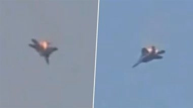 Iran Claims F-15 Fighter Jet Shot Down Over Kuwait as War With US-Israel Escalates (Watch Videos)