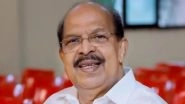G Sudhakaran, Veteran CPI(M) Leader, To Contest As Independent From Ambalappuzha Seat in Kerala Assembly Elections 2026