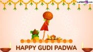 Happy Gudi Padwa 2026 Wishes, Messages, Marathi New Year Greetings and HD Wallpapers To Share