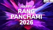 Happy Rang Panchami Wishes, Messages and HD Photos To Brighten Your Day