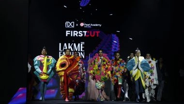 Lakme Fashion Week X FDCI 2026: Pearl Academy Next-Gen Designers Enthral With AI + Human Creativity Collection (See Pics and Video)