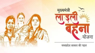 Ladli Behna Yojana: Madhya Pradesh CM Mohan Yadav Transfers INR 1,836 Crore to 1.25 Crore Women Beneficiaries in Single Click