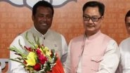 Leander Paes, Indian Tennis Great, Joins BJP Ahead of West Bengal Assembly Elections 2026, Says &lsquo;Big Opportunity To Serve Youth&rsquo; (Watch Videos)