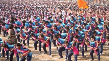 Lezim Dance by 9,111 Women and Students in Dombivli Creates New Guinness World Record on International Women&rsquo;s Day 2026 (See Pics and Video)