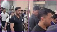 MS Dhoni Arrives in Ahmedabad Ahead of India vs New Zealand T20 World Cup 2026 Final (Watch Video)