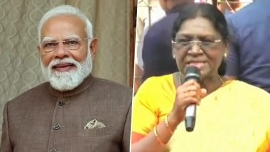 ‘Shameful and Unprecedented’: PM Narendra Modi Slams Mamata Banerjee-Led West Bengal Government for ‘Insulting Tribal President’ (Watch Video)