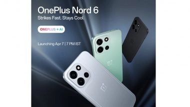 OnePlus Nord 6 Launch in India on April 7, 2026; Check Price, Specifications and Features