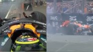 Oscar Piastri Crash Video: McLaren Star Out of Australian GP 2026 After Pre-Race Crash