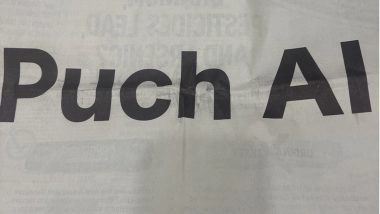 Puch AI Deal Scrapped: Uttar Pradesh Government Cancels MoU Signed With Puch AI After Review