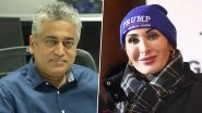 Rajdeep Sardesai vs Laura Loomer: War of Words Erupts After Viral Video Shows Journalist Confronting American Political Activist Over Her Comments on Kamala Harris and Indians Rajdeep Sardesai vs Laura Loomer: War of Words Erupts After Viral Video Shows Journalist Confronting American Political Activist Over Her Comments on Kamala Harris and Indians