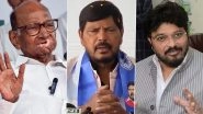 Rajya Sabha Election Results 2026: Sharad Pawar and Ramdas Athawale Among 26 Elected Unopposed to Upper House