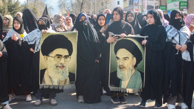 Kashmir Shutdown: Schools, Colleges, Universities Closed for 2 Days Amid Protests Over Killing of Ayatollah Ali Khamenei, LG Manoj Sinha Appeals to Communities to Stay Peaceful