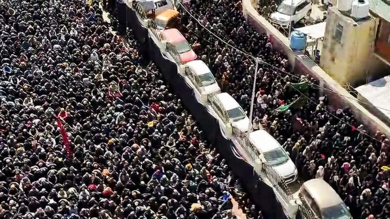 Ayatollah Ali Khamenei’s Death: Muslims Across Country Protest Against Killing of Iranian Leader; Offer Condolences, Raise Slogans Against US, Israel (Watch Videos)