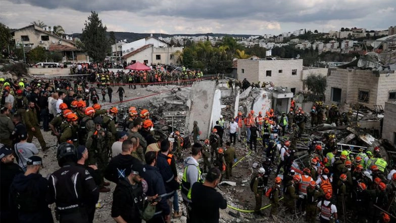 Iran-Israel War: 8 Killed, 27 Injured in Iranian Missile Strike on Beit Shemesh; UAE’s Zayed Port Also Targeted