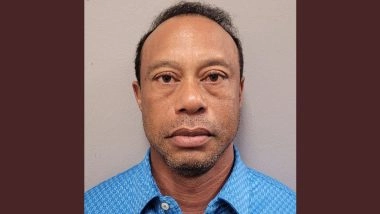 Tiger Woods Released on Bail: Official Mugshot of Gold Legend Surfaces After DUI Arrest and Rollover Crash in Florida (See Pic)