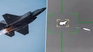 US F-35 Stealth Fighter Gets Hit in Skies Above Iran, Lands Safely at American Air Base in Middle East; IRGC Claims Responsibility (Watch Video)