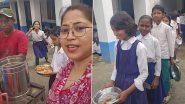 Viral Video From West Bengal: Students of Bhadrakali High School Served Golgappas for Mid-Day Meal Amid LPG Crisis
