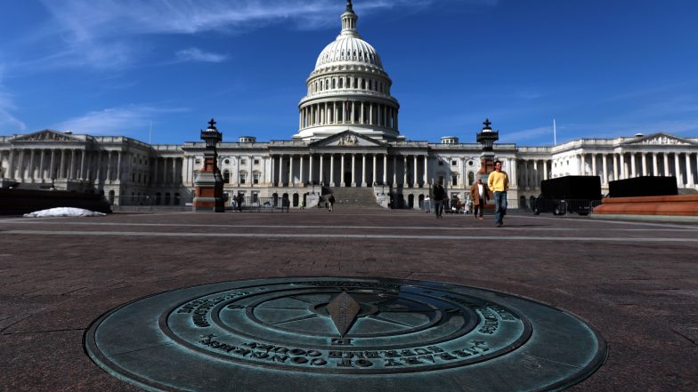 Protester and Three Capitol Police Officers Treated After Scuffle
