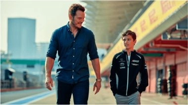 Actor Chris Pratt and Son Jack Pratt Join Star-Studded ‘Mario Galaxy’ Cast at Japanese Grand Prix